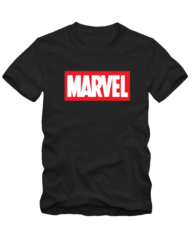 Marškinėliai Marvel logo Marškinėliai Marvel logo